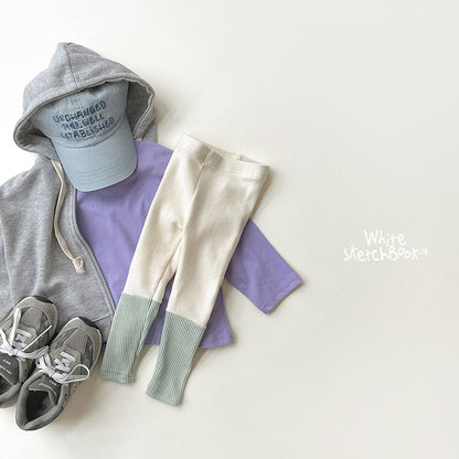 [PRE-ORDER] New Ribbed Color Block Leggings