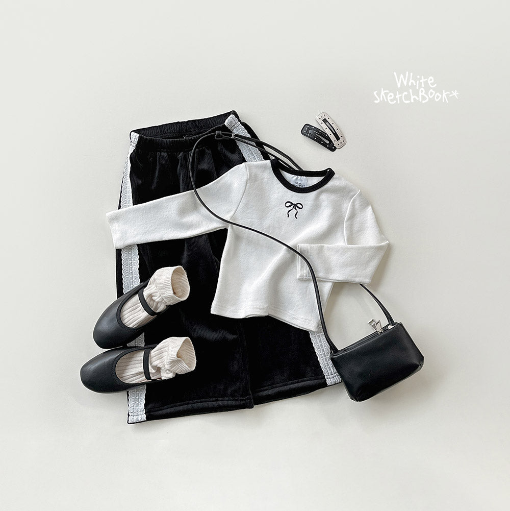 [PRE-ORDER] Lace Velour Pants