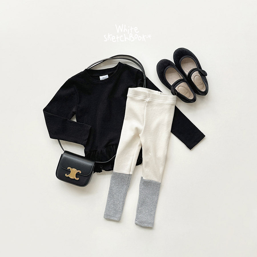 [PRE-ORDER] New Ribbed Color Block Leggings