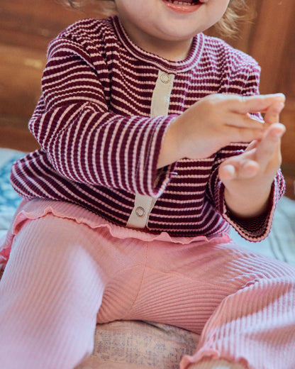 [PRE-ORDER] Chocolate Ribbed Cardigan