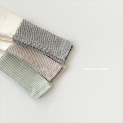[PRE-ORDER] New Ribbed Color Block Leggings