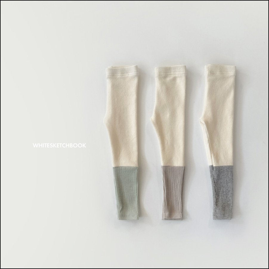 [PRE-ORDER] New Ribbed Color Block Leggings