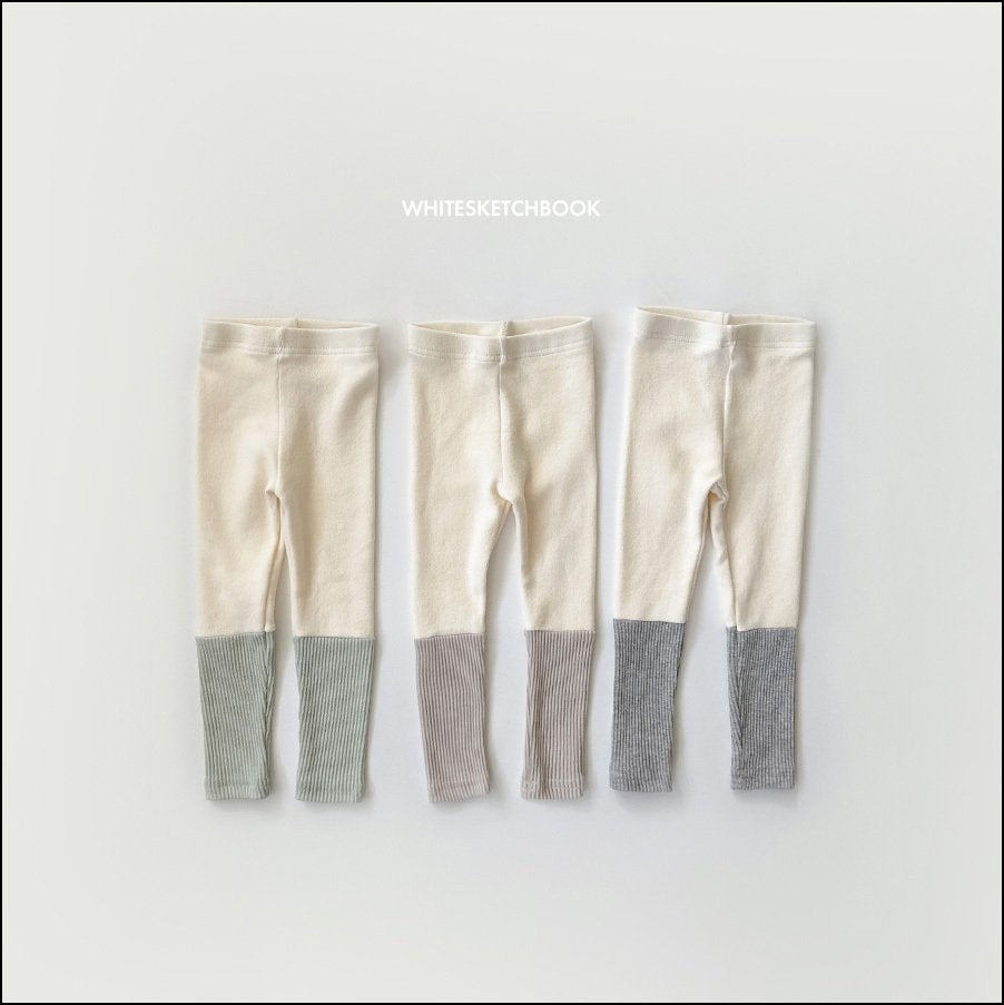 [PRE-ORDER] New Ribbed Color Block Leggings