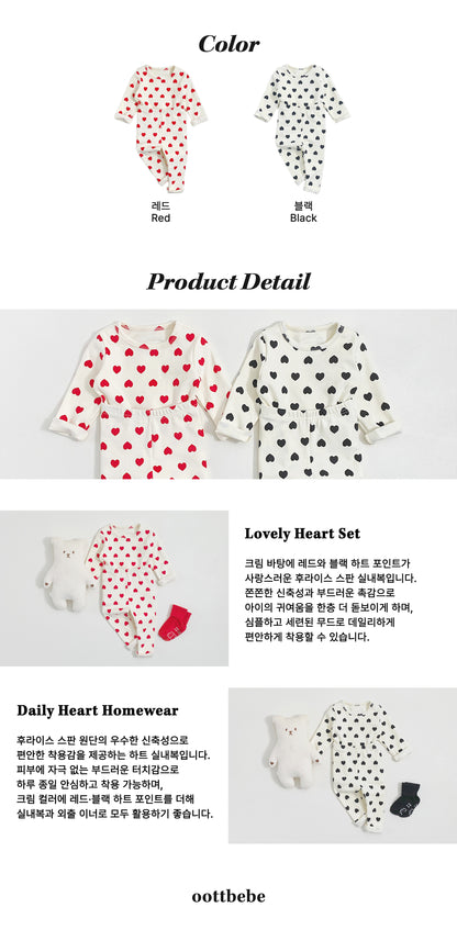 [PRE-ORDER] Heart Home Wear Set