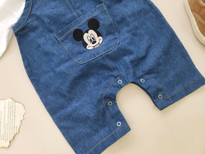 [PRE-ORDER] Pocket Denim Body Suit