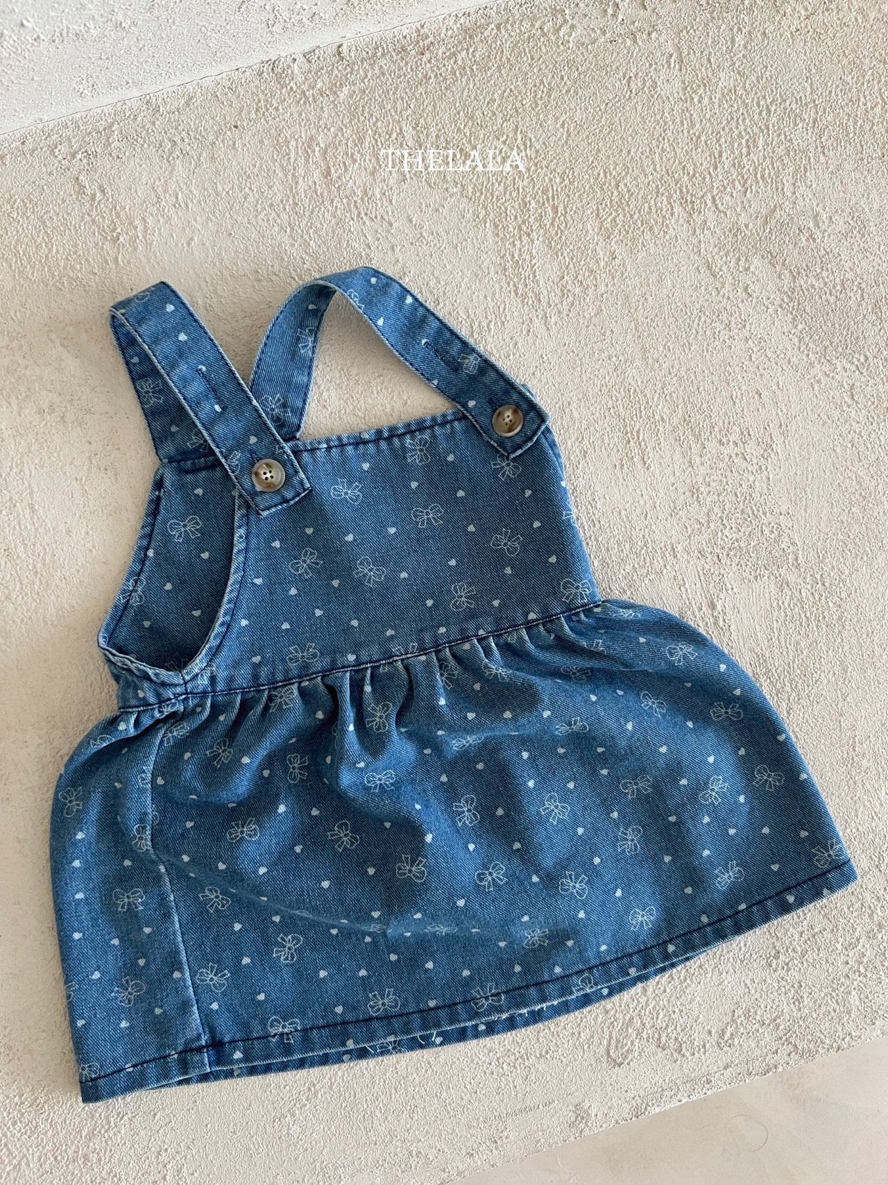 [PRE-ORDER] Ribbon Denim Dress