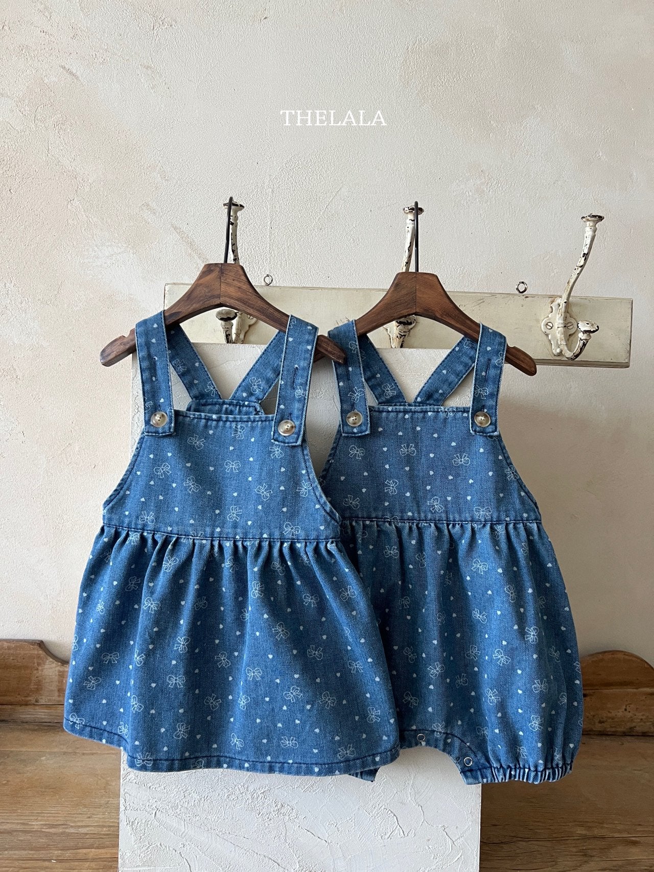 [PRE-ORDER] Ribbon Denim Dress