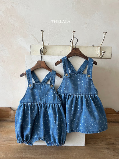[PRE-ORDER] Ribbon Denim Dress