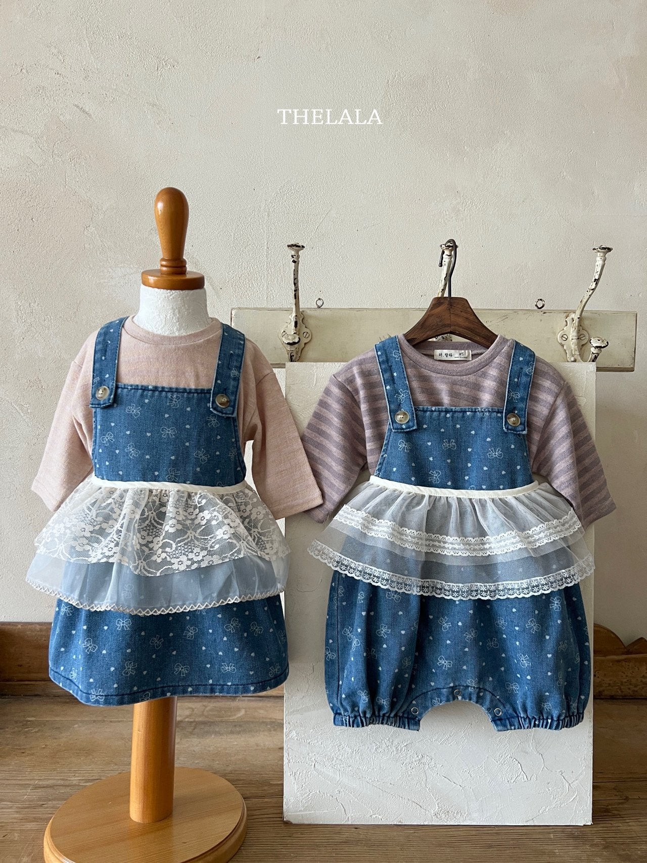 [PRE-ORDER] Ribbon Denim Dress