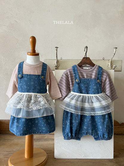 [PRE-ORDER] Ribbon Denim Dress