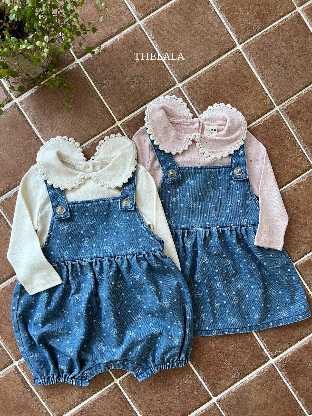 [PRE-ORDER] Ribbon Denim Dress