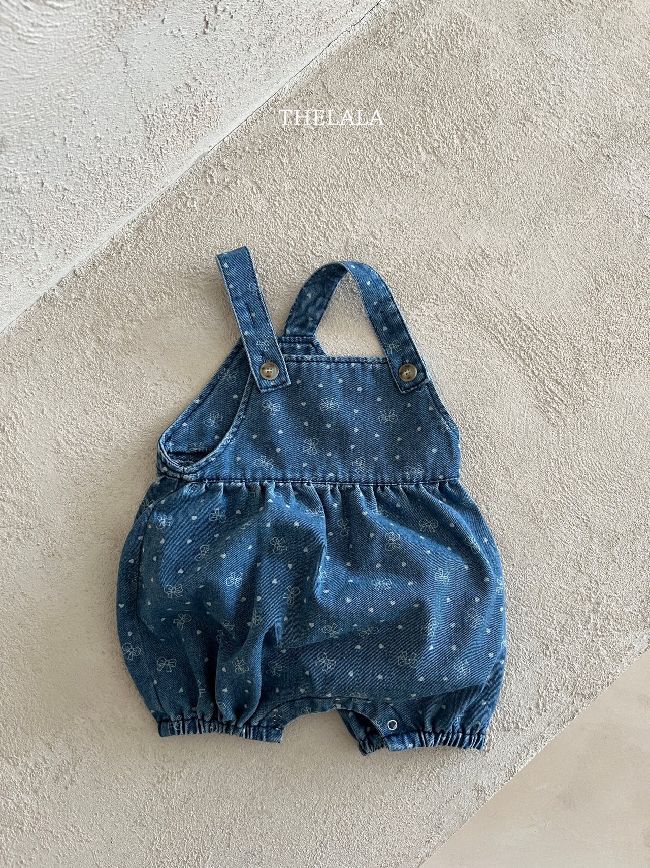 [PRE-ORDER] Ribbon Denim Body Suit