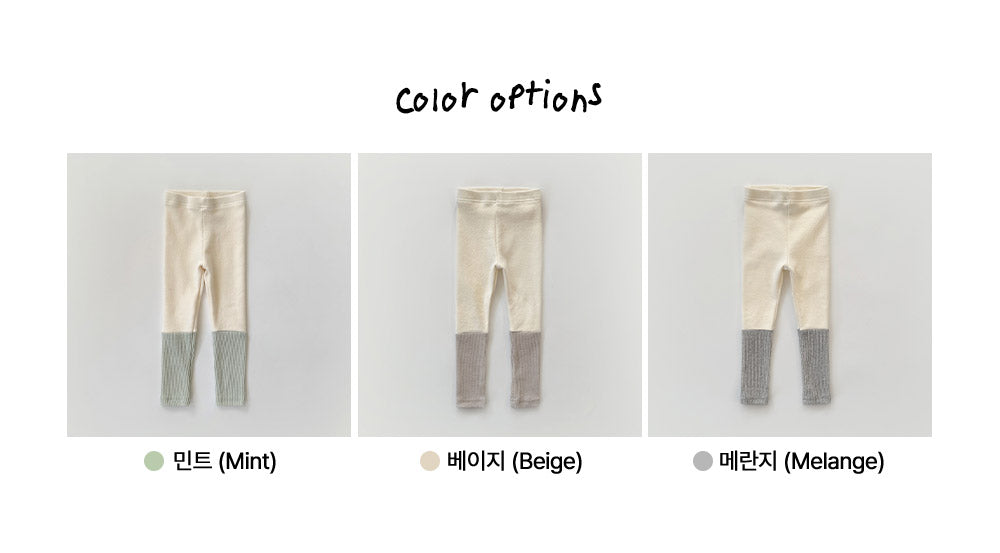 [PRE-ORDER] New Ribbed Warmer Leggings