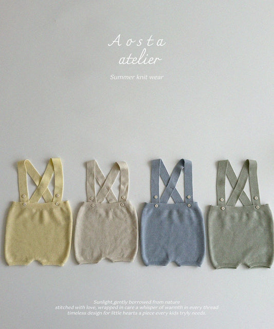 [PRE-ORDER] Sweater Baby Overalls