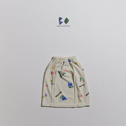 [PRE-ORDER] Floral Terry Skirts