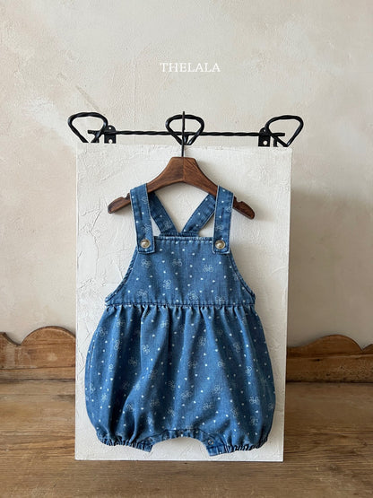 [PRE-ORDER] Ribbon Denim Body Suit