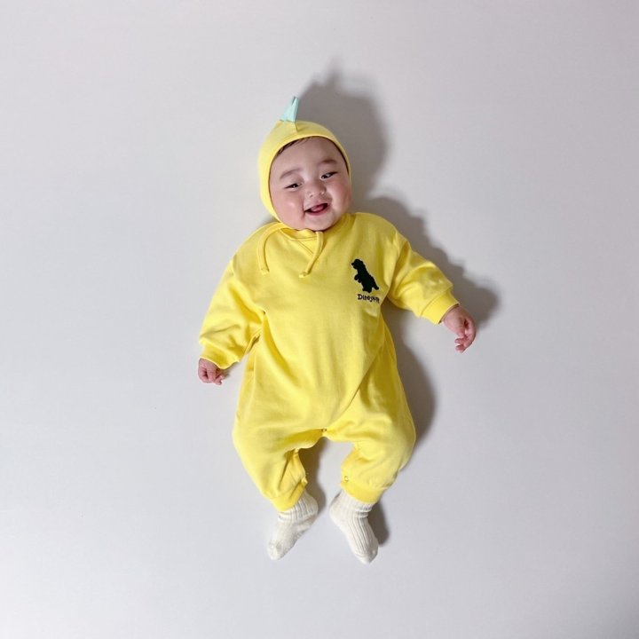 [PRE-ORDER] Dino Body Suit + Bonnet Set