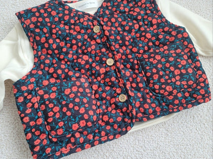 [PRE-ORDER] Irene Vest Bottom Set