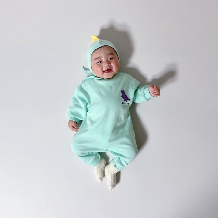 [PRE-ORDER] Dino Body Suit + Bonnet Set