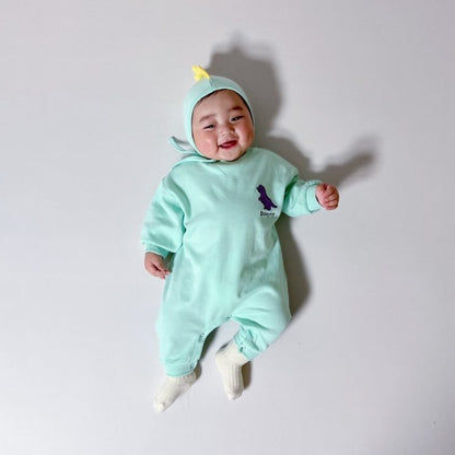 [PRE-ORDER] Dino Body Suit + Bonnet Set