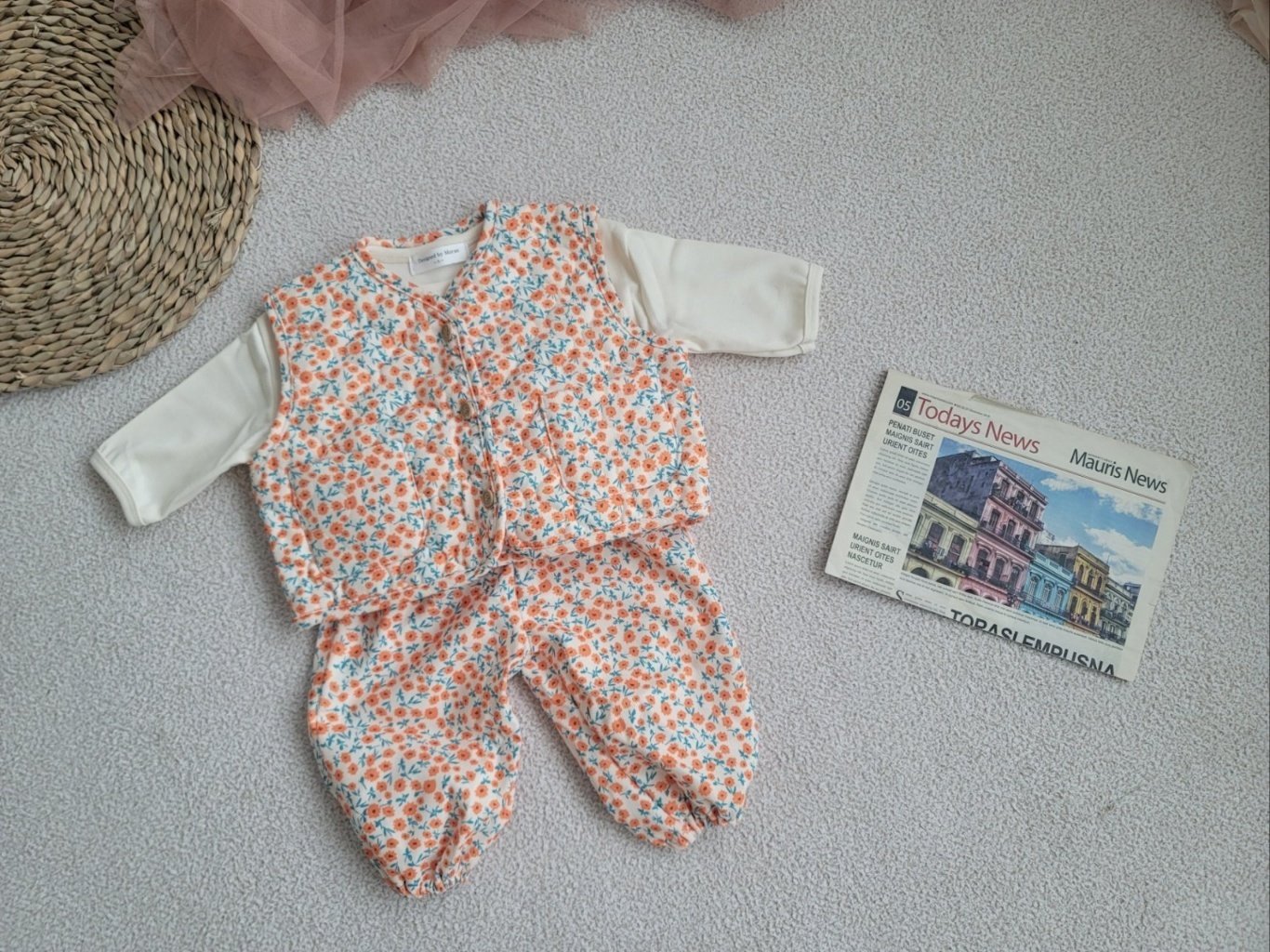 [PRE-ORDER] Irene Vest Bottom Set