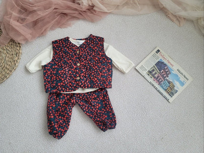 [PRE-ORDER] Irene Vest Bottom Set