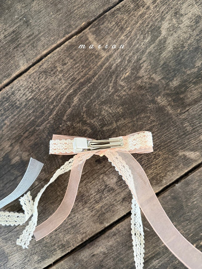 [PRE-ORDER] Pendant Hair Clip