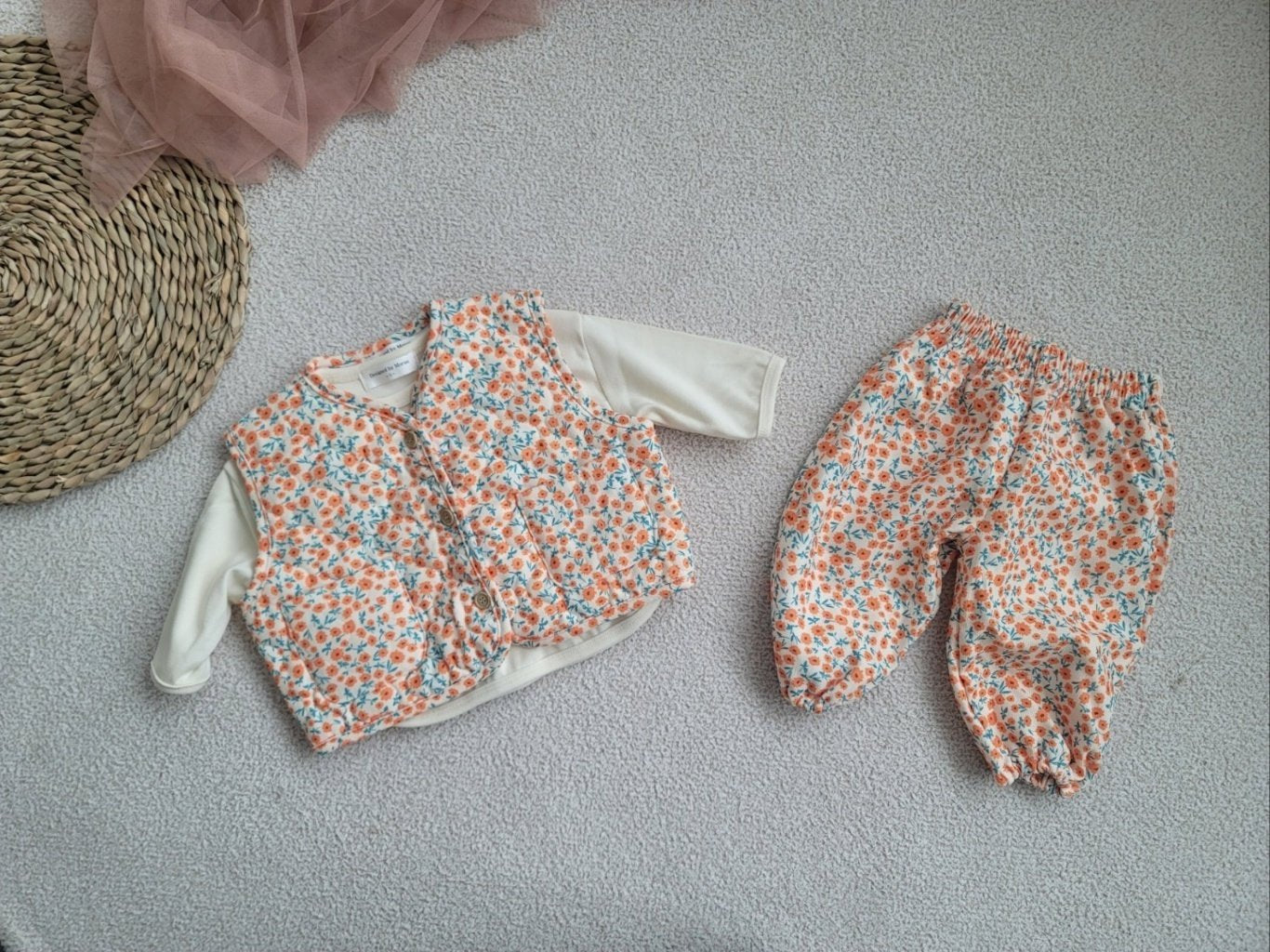 [PRE-ORDER] Irene Vest Bottom Set