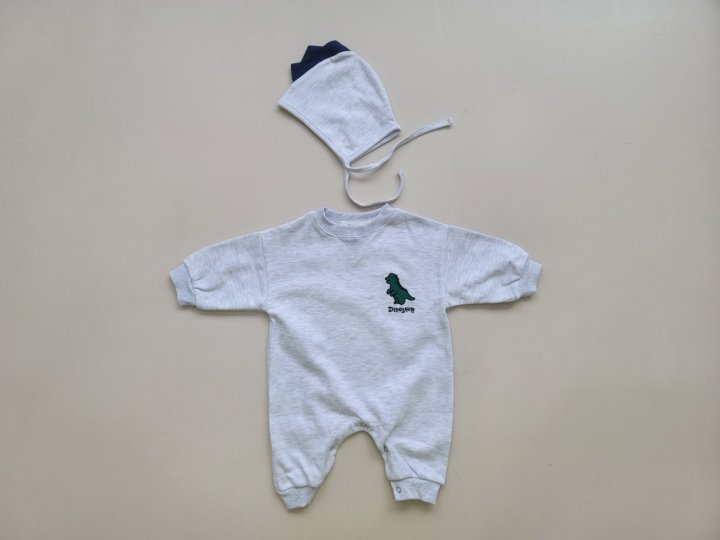 [PRE-ORDER] Dino Body Suit + Bonnet Set
