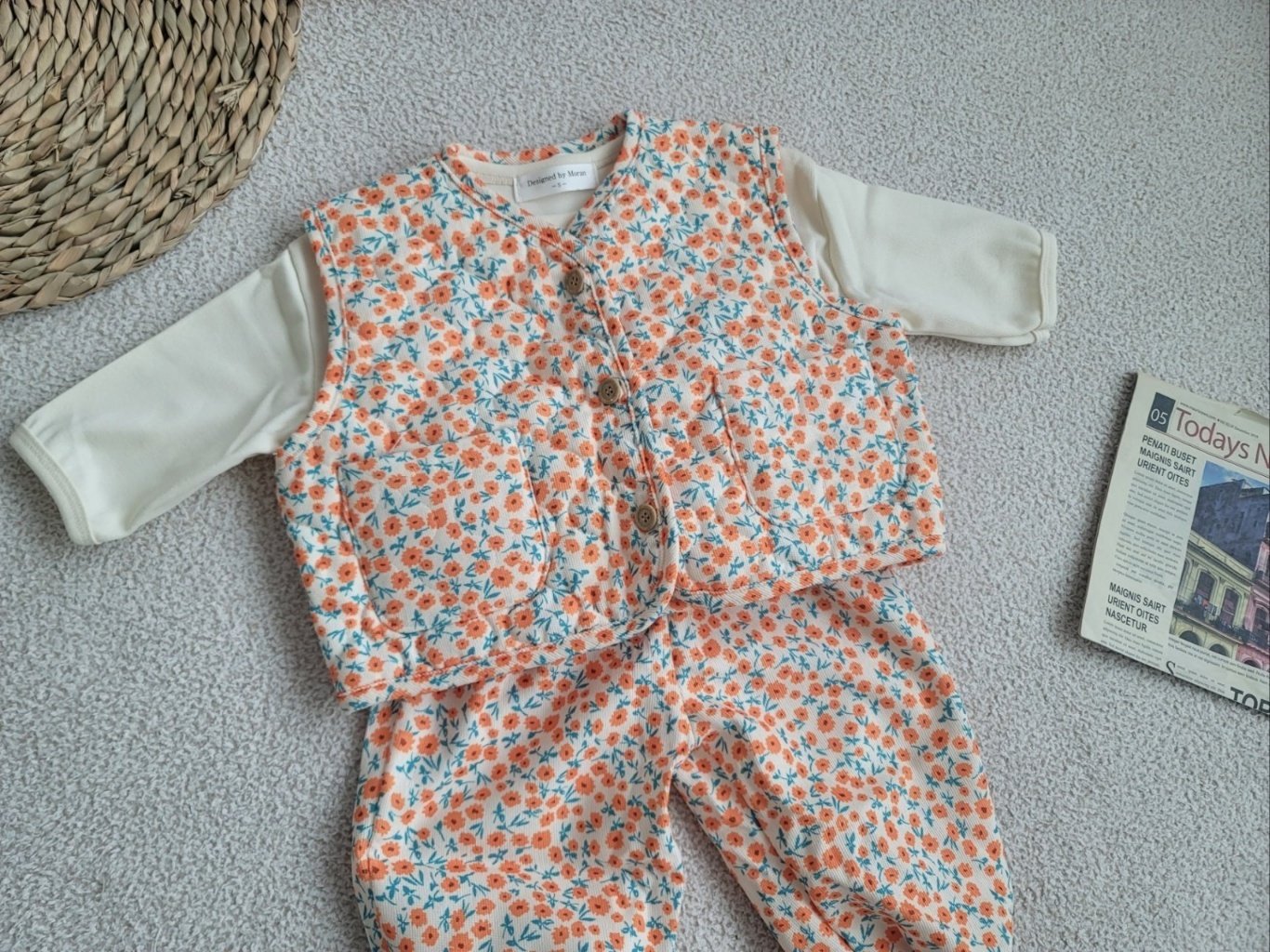 [PRE-ORDER] Irene Vest Bottom Set