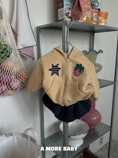 [PRE-ORDER] Strawberry Star Hoodie Jacket