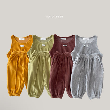 [PRE-ORDER] Velour Top Bottom Set