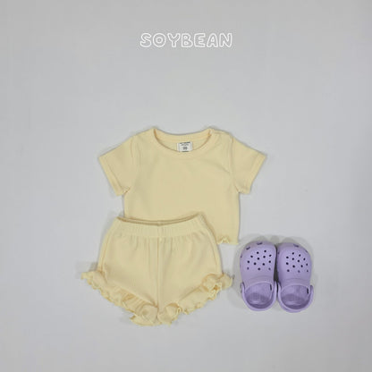 [PRE-ORDER] Fresh Frill Top Bottom Set
