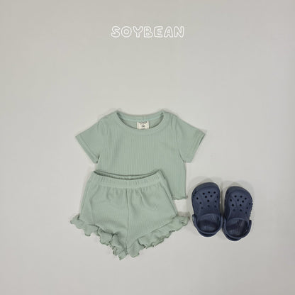 [PRE-ORDER] Fresh Frill Top Bottom Set