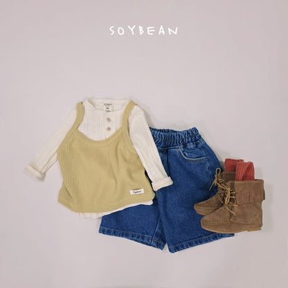 Bermuda Denim Pants [Deep Denim/JS(7-8yr)]