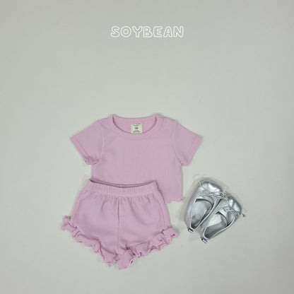 [PRE-ORDER] Fresh Frill Top Bottom Set