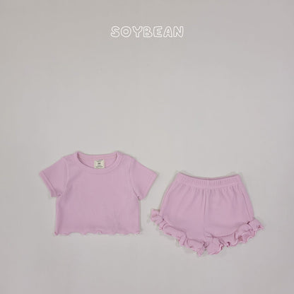[PRE-ORDER] Fresh Frill Top Bottom Set