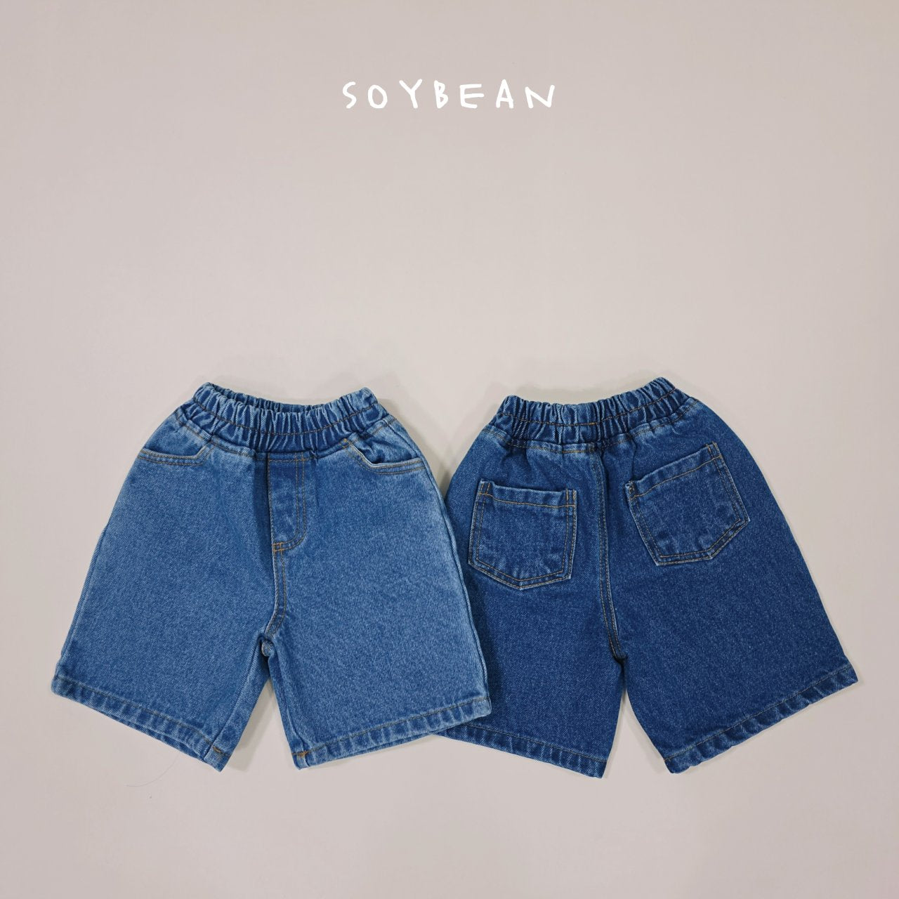 Bermuda Denim Pants [Deep Denim/JS(7-8yr)]