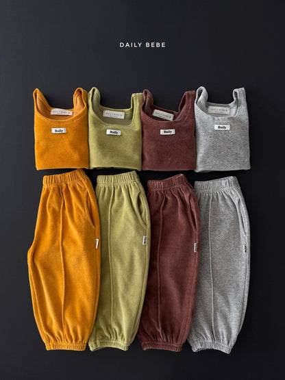[PRE-ORDER] Velour Top Bottom Set