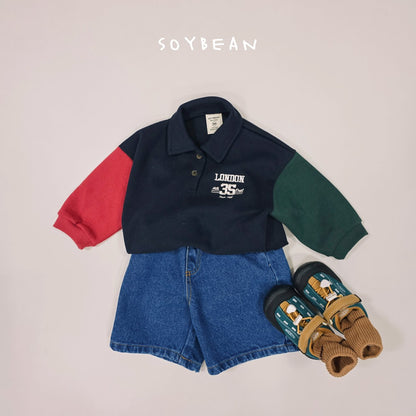 Bermuda Denim Pants [Deep Denim/JS(7-8yr)]