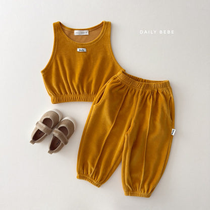 [PRE-ORDER] Velour Top Bottom Set