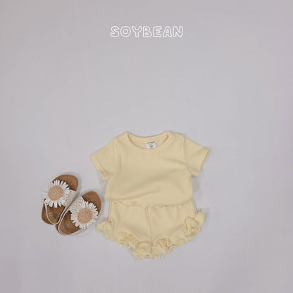 [PRE-ORDER] Fresh Frill Top Bottom Set