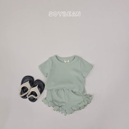 [PRE-ORDER] Fresh Frill Top Bottom Set