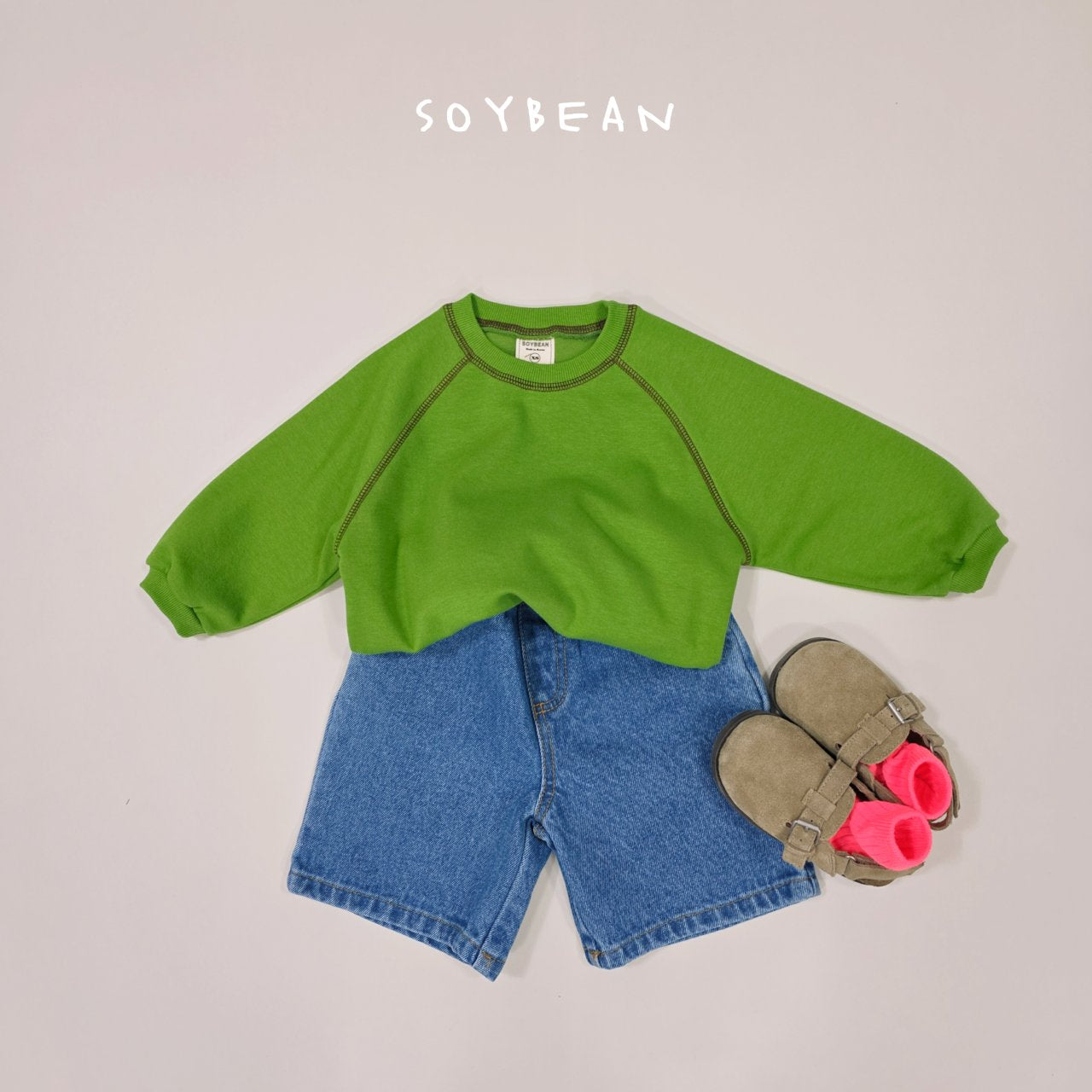 Bermuda Denim Pants [Deep Denim/JS(7-8yr)]