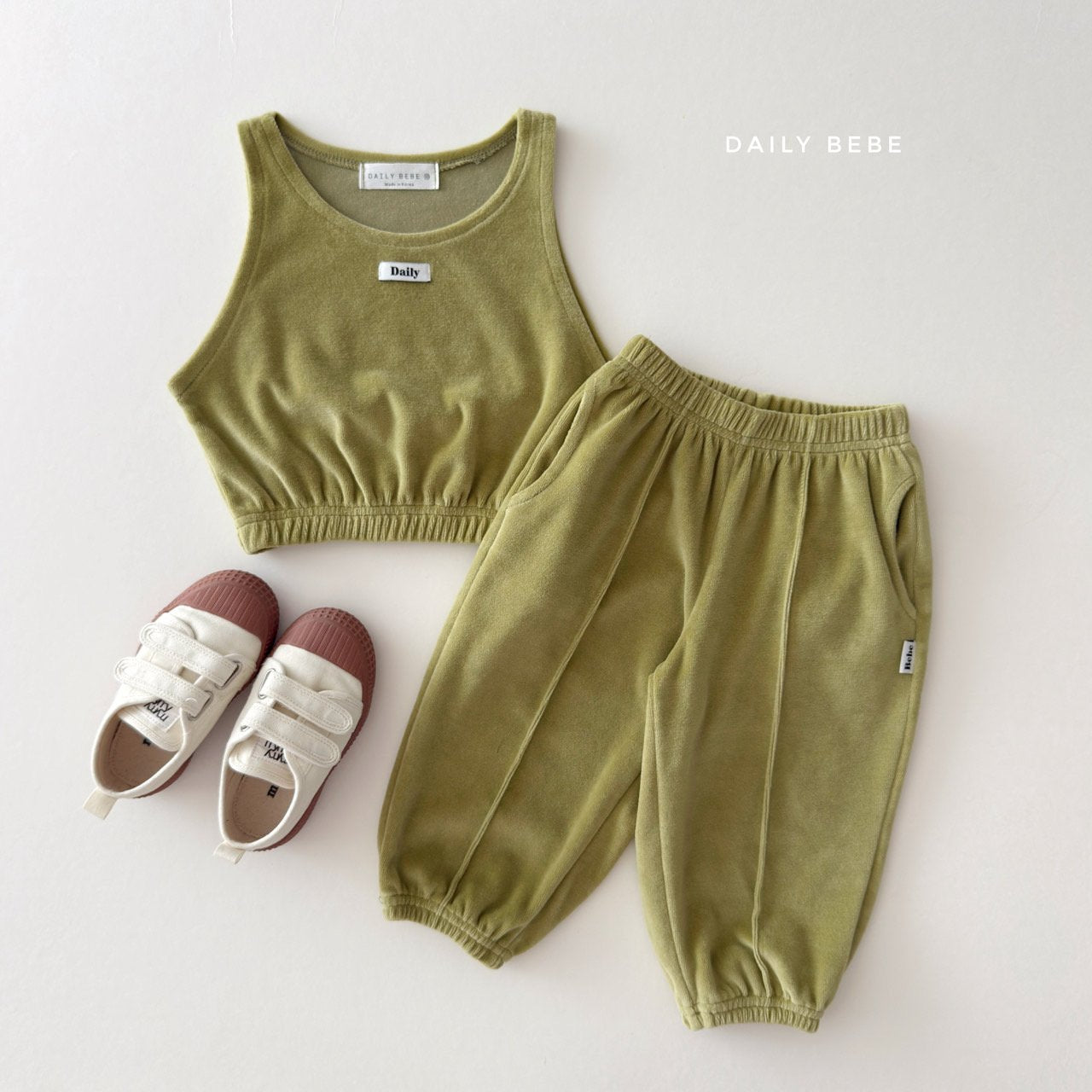 [PRE-ORDER] Velour Top Bottom Set