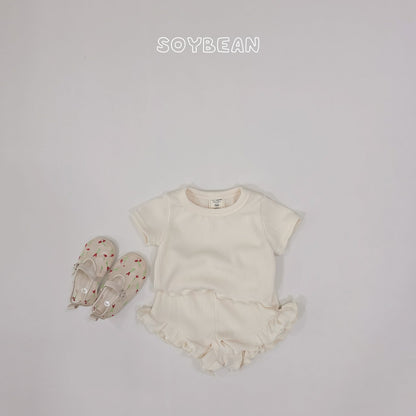 [PRE-ORDER] Fresh Frill Top Bottom Set