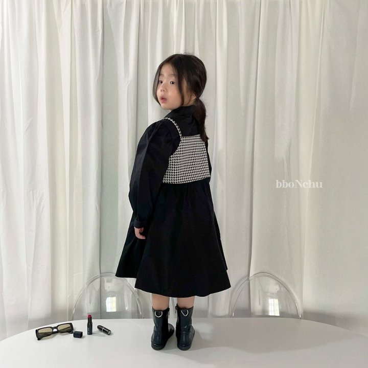 Queens Shirts Dress [Black/L(4-5yr)]