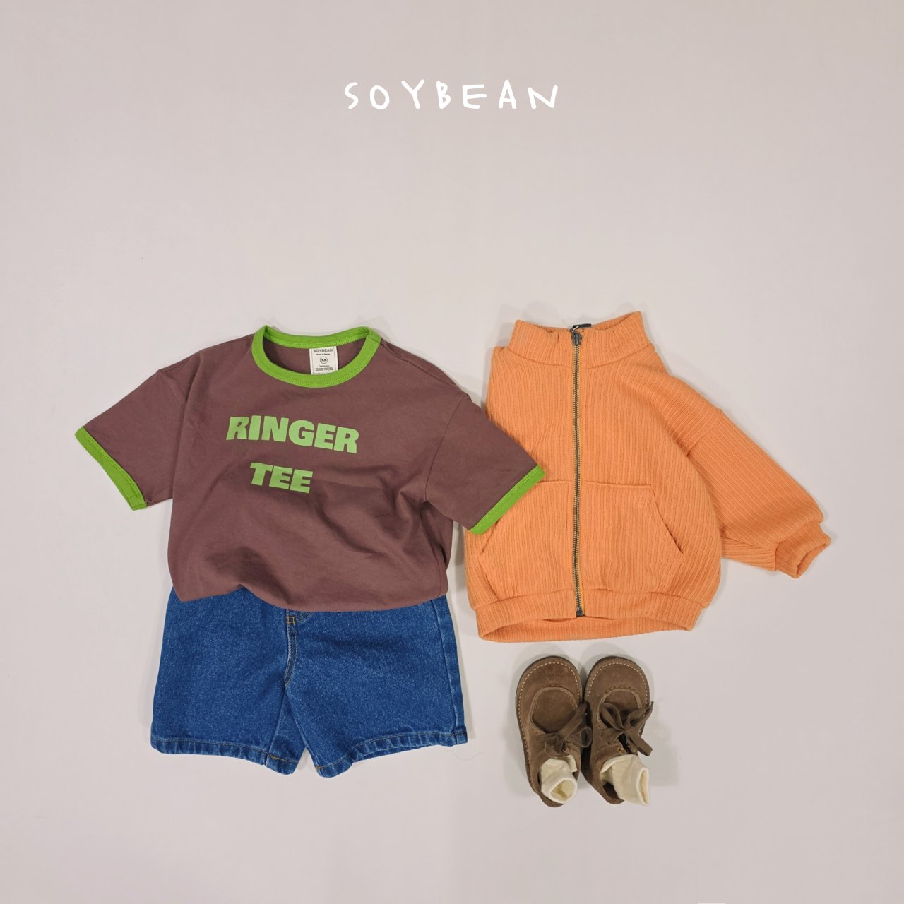 Bermuda Denim Pants [Deep Denim/JS(7-8yr)]