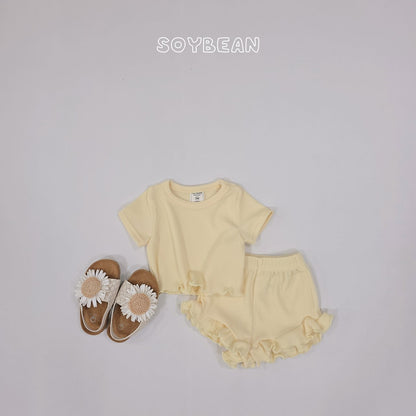 [PRE-ORDER] Fresh Frill Top Bottom Set
