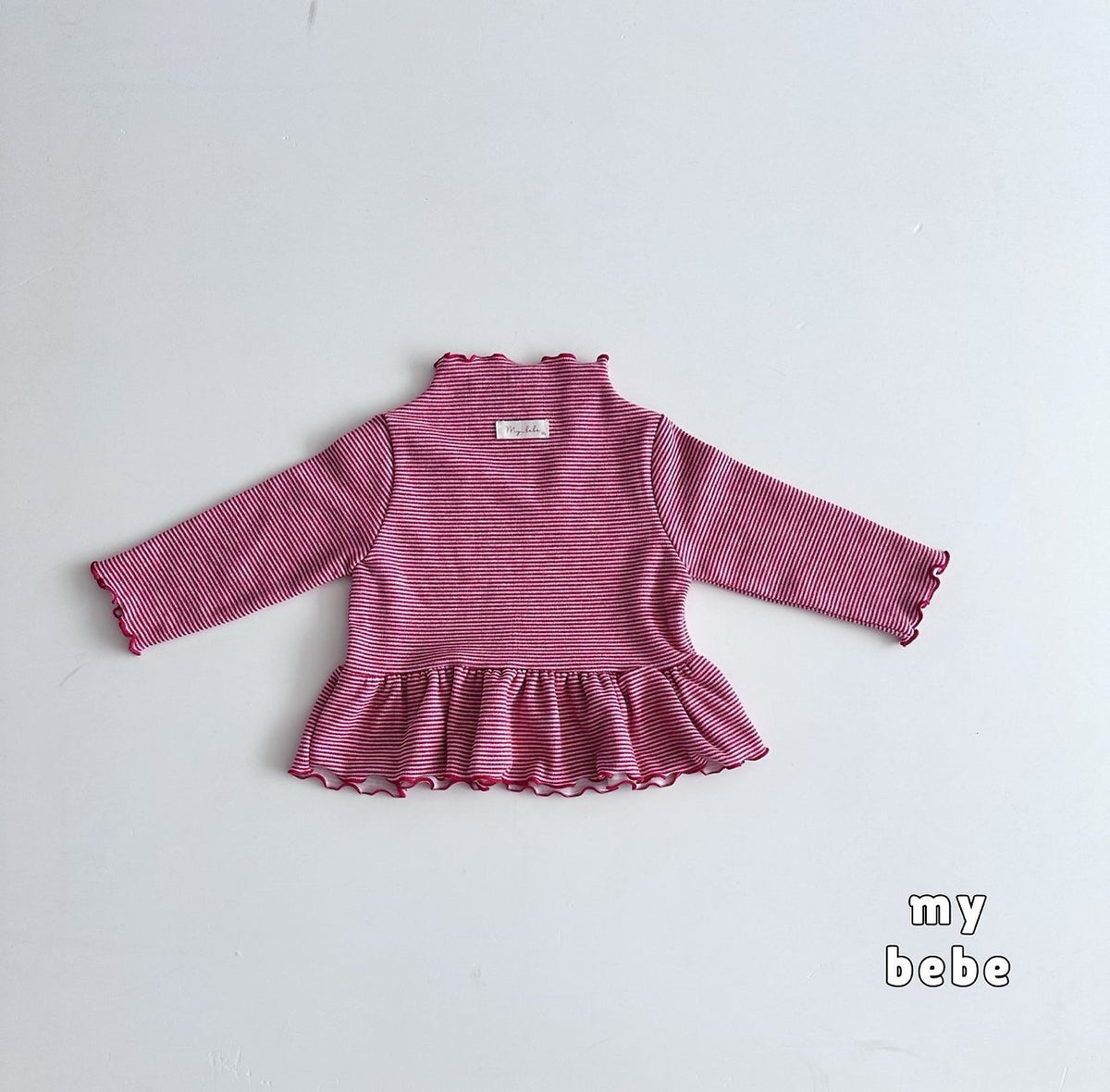 [PRE-ORDER] Ruffle Turtleneck T-Shirts